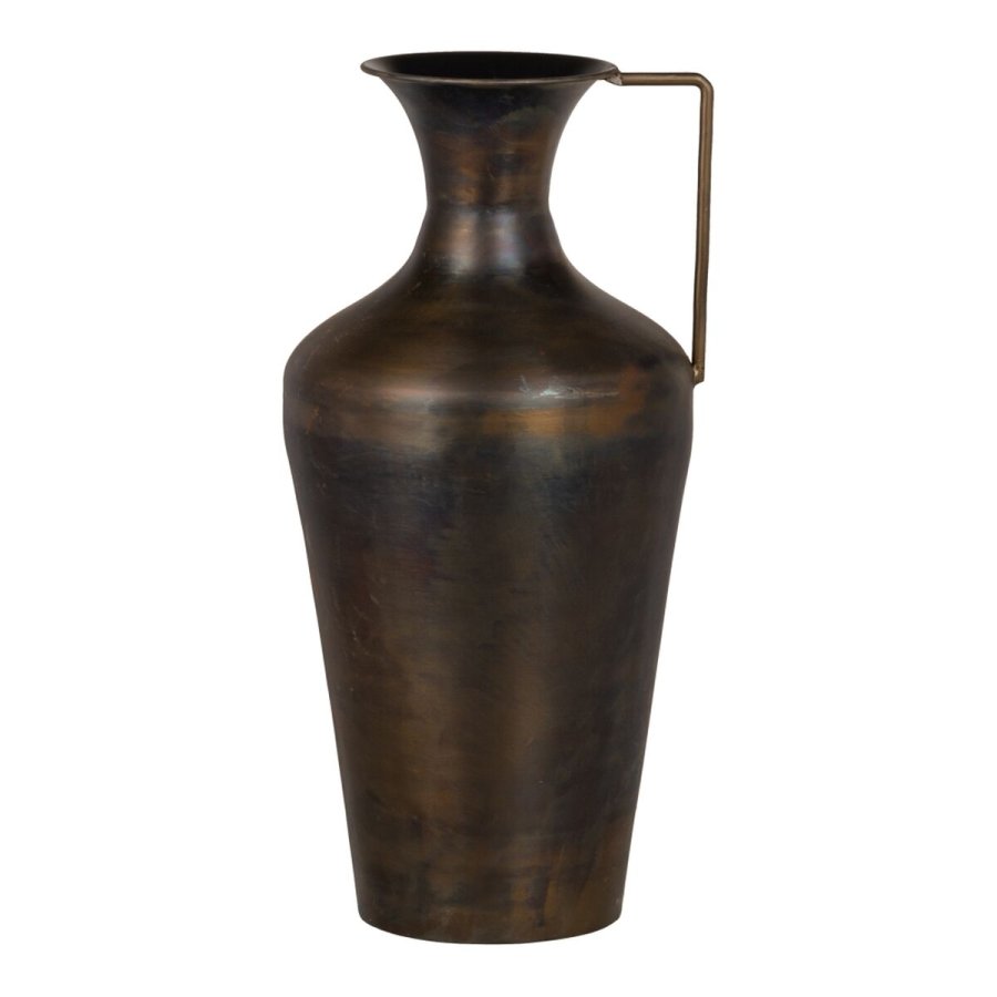 Vase 24 x 24 x 50 cm Gylden Metal #1