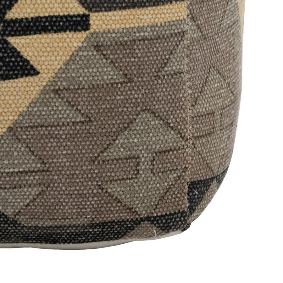 Puf Sort Taupe 45 x 45 x 45 cm #17