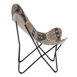 Lnestol Sort Taupe 75 x 75 x 95 cm #3