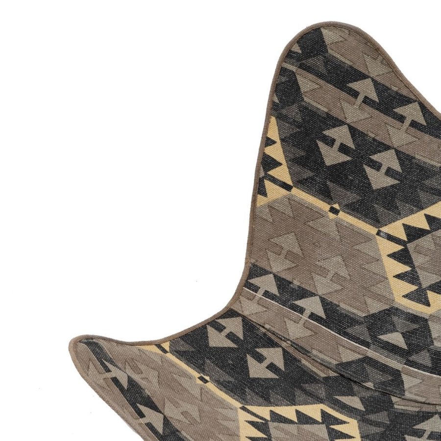 Lnestol Sort Taupe 75 x 75 x 95 cm #7