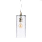 Loftslampe 12 x 12 x 32 cm Krystal Metal #1