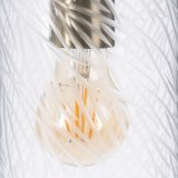 Loftslampe 12 x 12 x 32 cm Krystal Metal #4