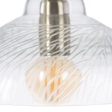 Loftslampe Krystal Metal 29 x 29 x 24 cm #4