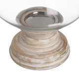 Lyseholder Hvid Tr Krystal 23 x 23 x 34 cm #6