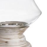 Lyseholder Hvid Tr Krystal 28 x 28 x 38 cm #5