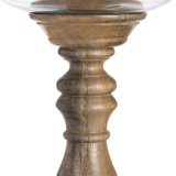 Lyseholder Natur Tr Krystal 20 x 20 x 68 cm #5