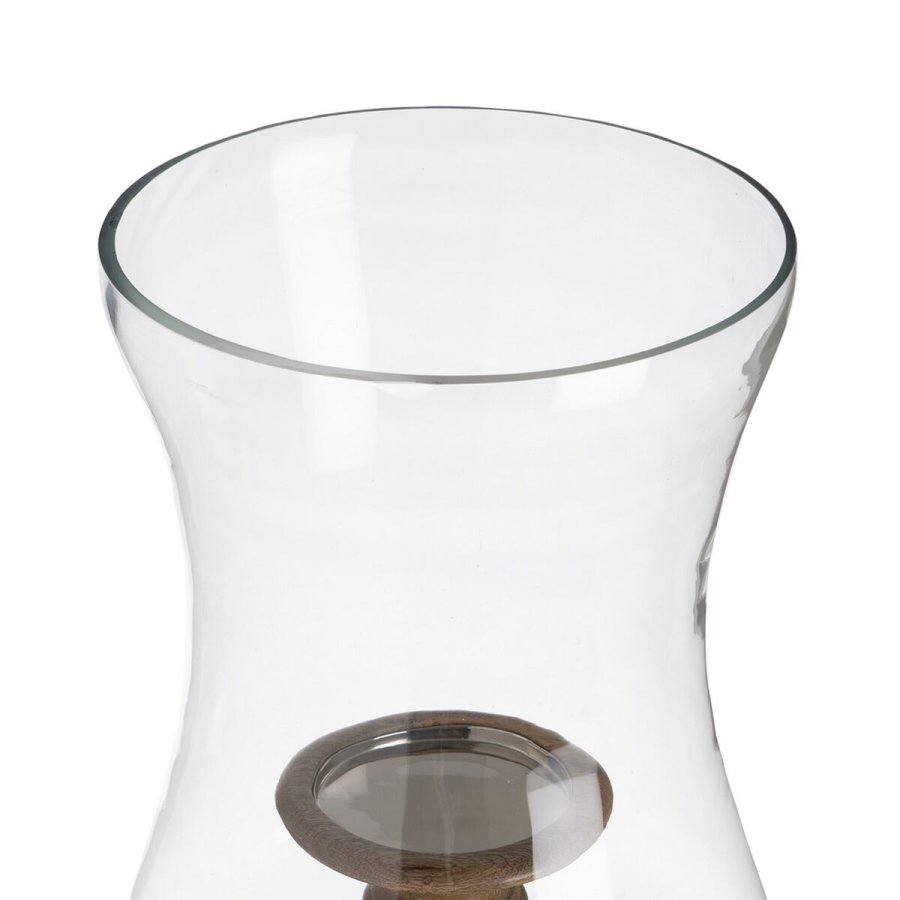 Lyseholder Natur Tr Krystal 20 x 20 x 76 cm #3