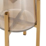 Lyseholder Gylden Krystal Stl 15 x 15 x 29 cm #5