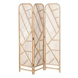 Sammenfoldelig skrm Natur Spanskrr 120 x 4 x 168,5 cm #1