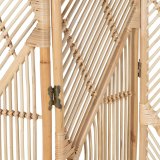 Sammenfoldelig skrm Natur Spanskrr 120 x 4 x 168,5 cm #4