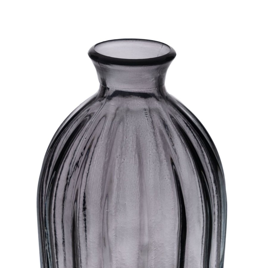 Vase Gr genbrugsglas 12 x 12 x 29 cm #4