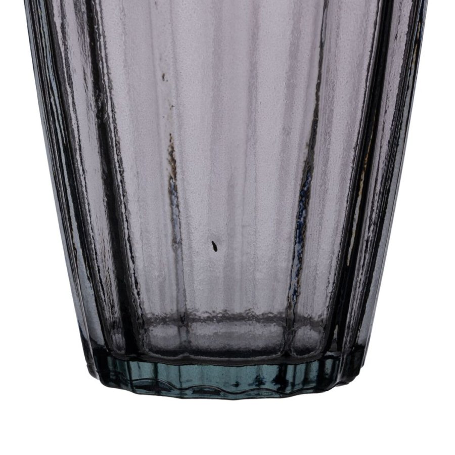 Vase Gr genbrugsglas 12 x 12 x 29 cm #5