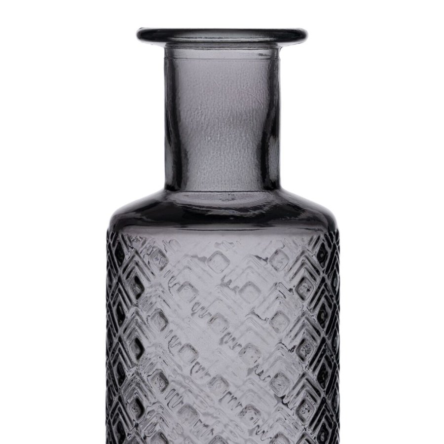 Vase Gr genbrugsglas 9 x 9 x 28 cm #3