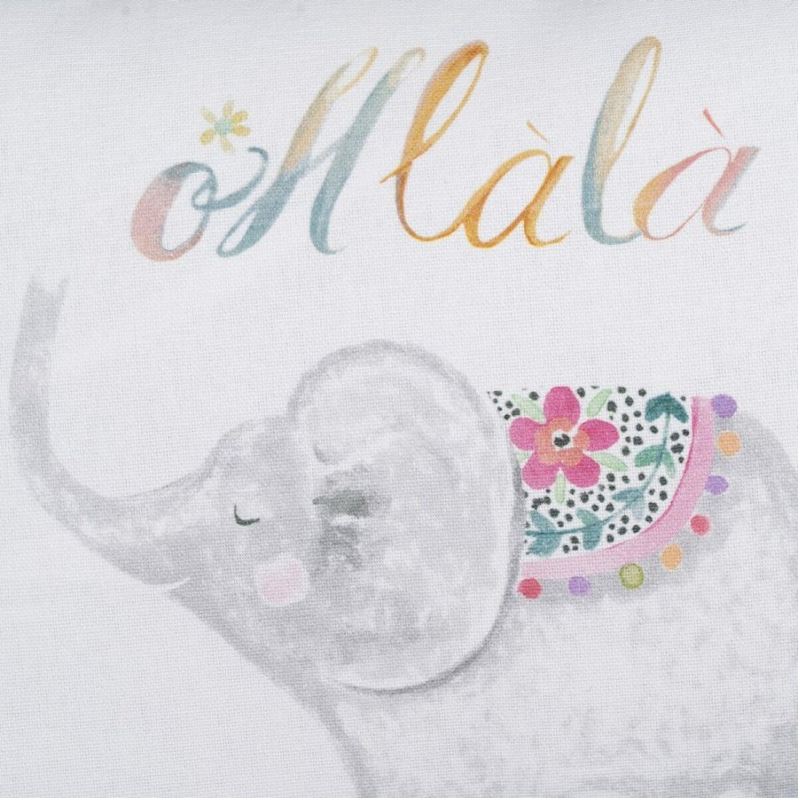 Pude Brns Elefant 100% bomuld 45 x 30 cm #6