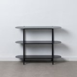 mbler 90 x 28 x 70,3 cm Sort Stl #1