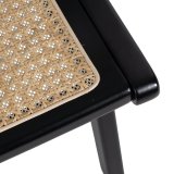 Lnestol Sort Natur Tr Spanskrr Gummitr 60,5 x 73,5 x 72,5 cm #7