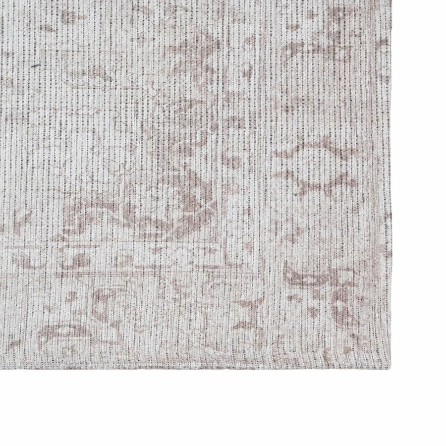 Tppe 80 x 150 cm Polyester Bomuld Taupe #17