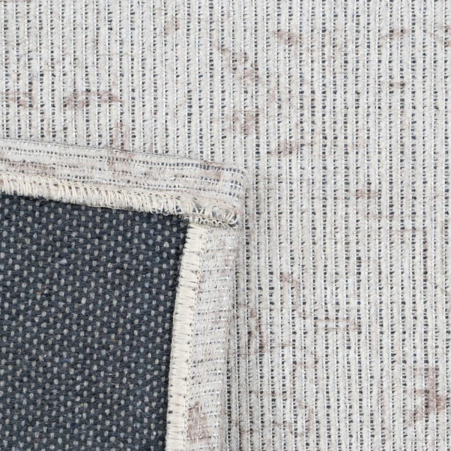Tppe 80 x 150 cm Polyester Bomuld Taupe #5