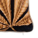 Pude Sort Gylden Polyester 45 x 45 cm #4