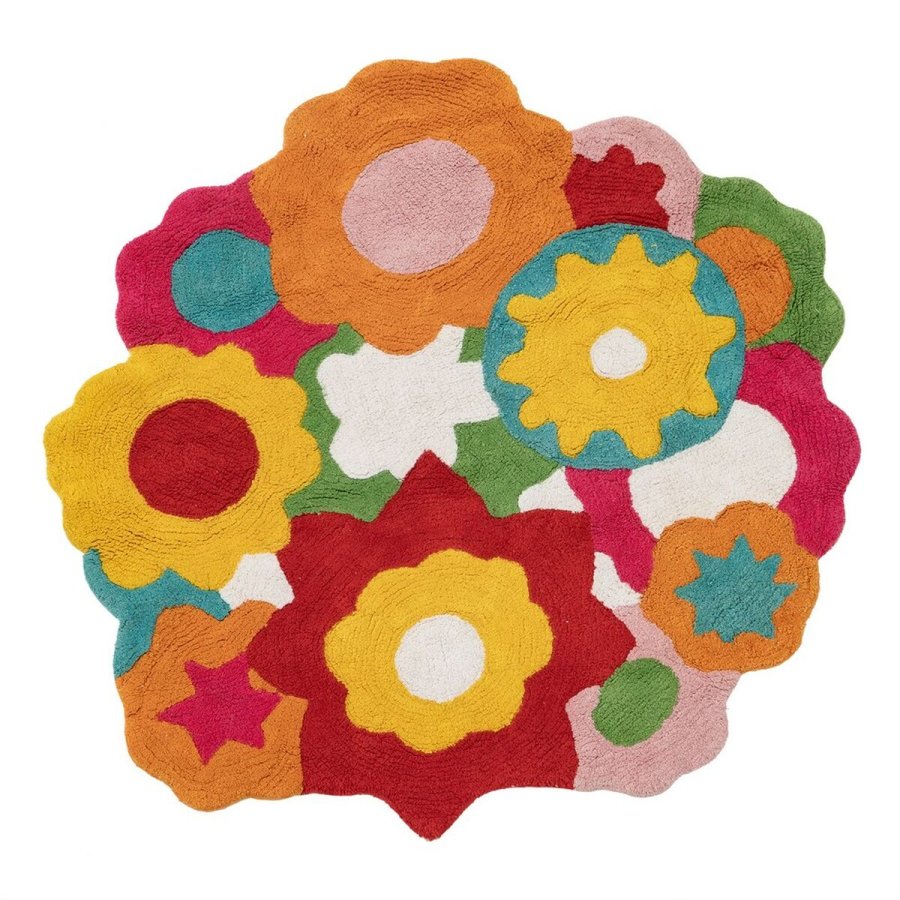 Brnetppe 100% bomuld 100 cm 100 x 100 x 1 cm #1