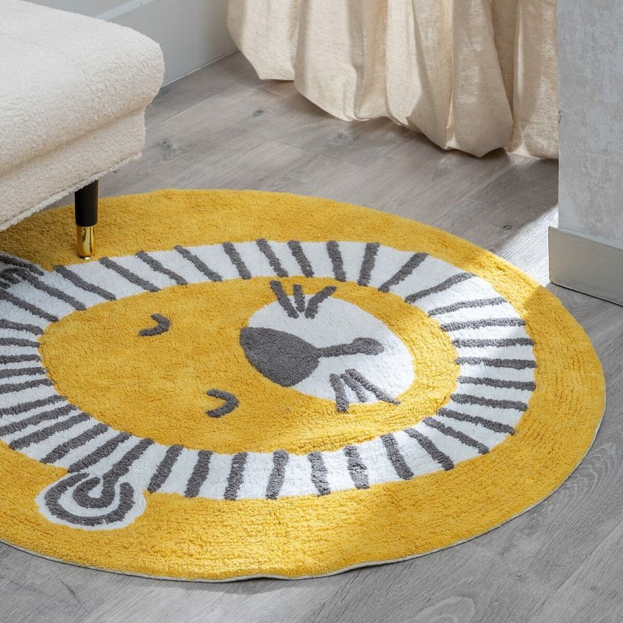 Brnetppe 100% bomuld Lve 100 cm 100 x 100 x 1 cm #2