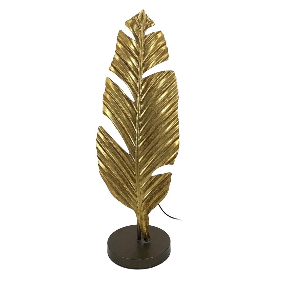 Bordlampe Sort Gylden Metal Jern 40 W 220 V 240 V 220 -240 V 24 x 24 x 65 cm #1