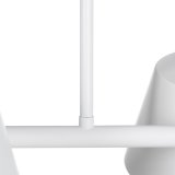 Loftslampe 62,5 x 38 x 27,5 cm Metal Hvid  10 cm #5