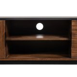 mbler ABNER Brun Sort Jern Mangotr 140 x 40 x 50 cm #4