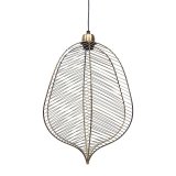 Loftslampe 31 x 16 x 47 cm Gylden Metal #1