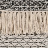 Pude Bomuld Sort Beige 45 x 45 cm #5