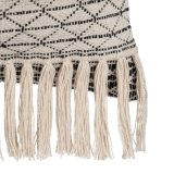 Pude Bomuld Sort Beige 30 x 60 cm #3