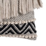 Pude Bomuld Sort Beige 30 x 60 cm #5