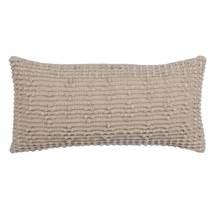 Pude Bomuld Beige 30 x 60 cm #1