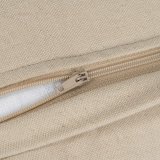 Pude Bomuld Beige 30 x 60 cm #2