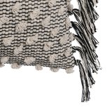 Pude Bomuld Sort Beige 30 x 60 cm #4