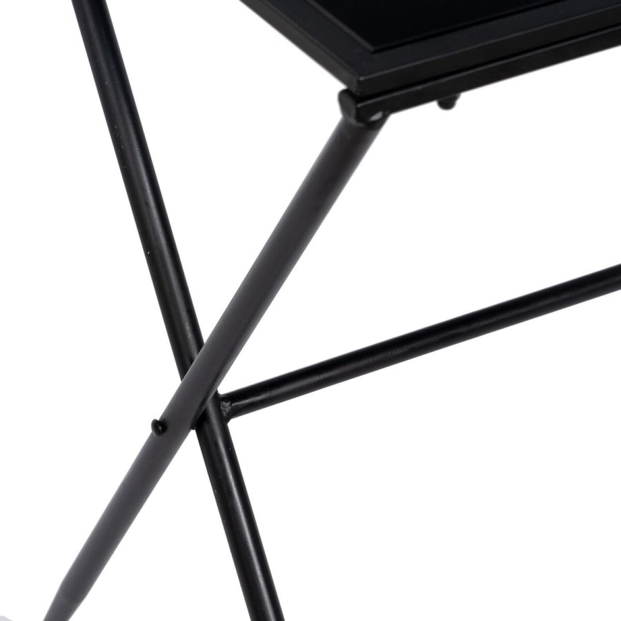 Natbord Sort Krystal Jern 45 x 35 x 65 cm #21