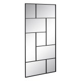Vgspejl Sort Vertikalt 90 x 2 x 180 cm #3