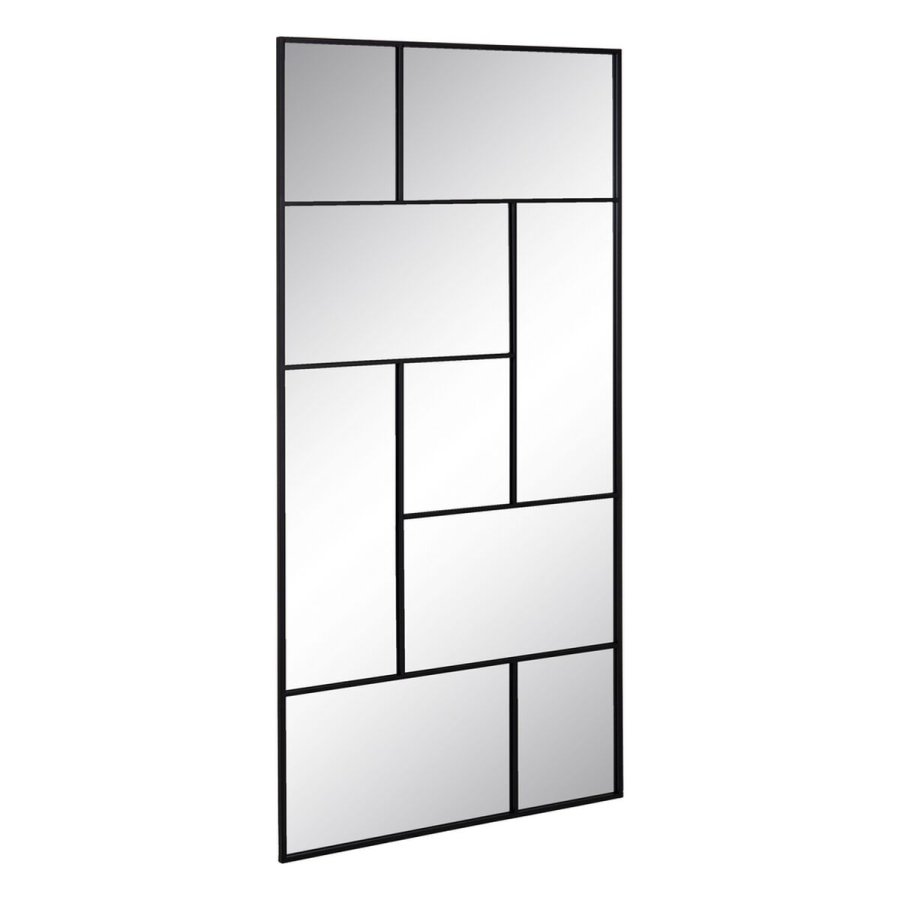 Vgspejl Sort Vertikalt 90 x 2 x 180 cm #3