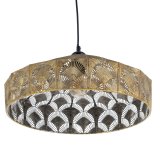 Loftslampe Gylden Slvfarvet Jern 220-240 V 41,5 x 41,5 x 21 cm #7