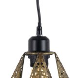 Loftslampe Gylden Slvfarvet Jern 220-240 V 24 x 24 x 31,5 cm #6