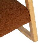 Gyngestol Brun Beige Gummitr Materiale 60 x 83 x 72 cm #3