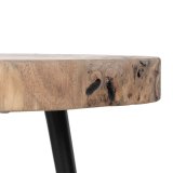 St med 3 borde Natur Jern 40 x 38 x 62,3 cm (3 enheder) #5