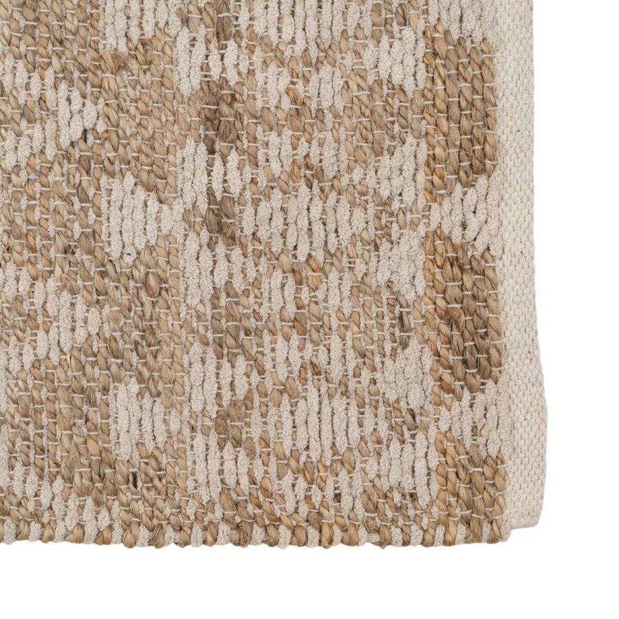 Tppe Hvid Natur 60 % Bomuld Jute 160 x 230 cm #5