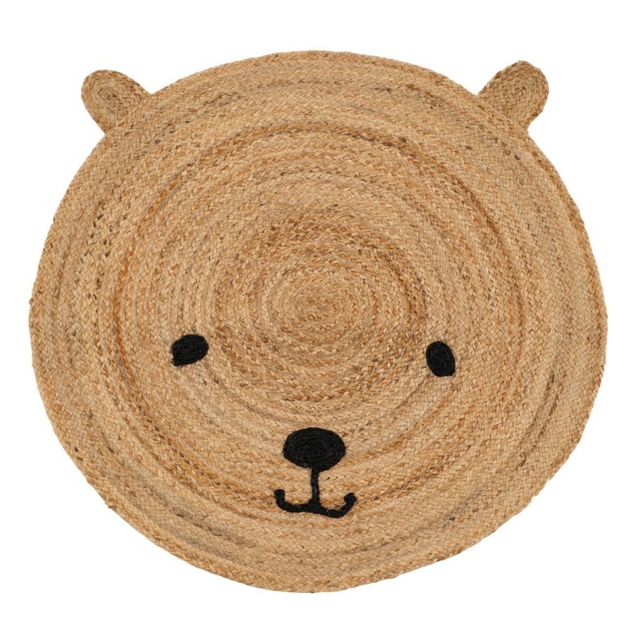 Tppe Beige 100 % Jute 100 x 100 cm #1