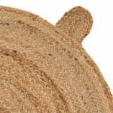 Tppe Beige 100 % Jute 100 x 100 cm #21