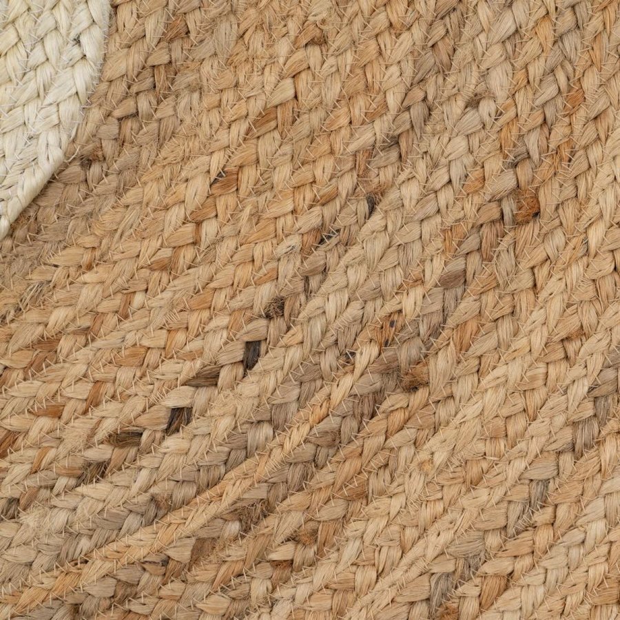 Tppe Bjrn Beige Natur 100 % Jute 100 x 100 cm #13