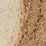Tppe Abe Hvid Beige 100 % Jute 100 x 100 cm #9