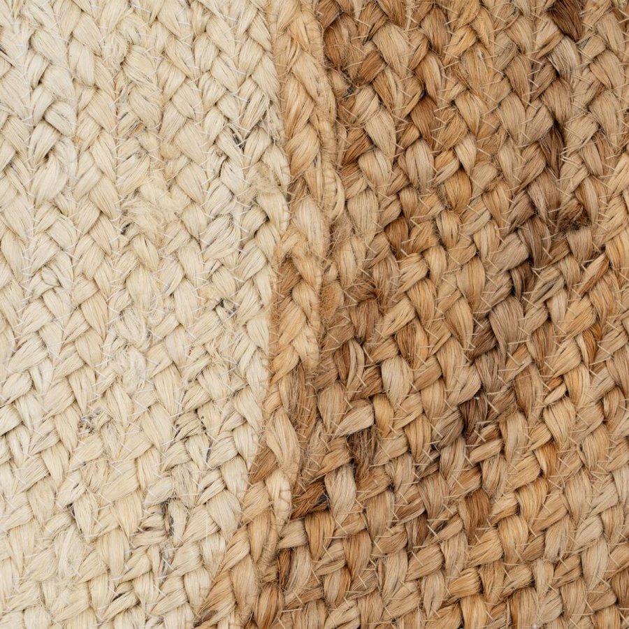 Tppe Abe Hvid Beige 100 % Jute 100 x 100 cm #9