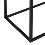 St med 3 borde Sort Natur Jern Tr MDF 57,5 x 37,5 x 67,5 cm (3 enheder) #6