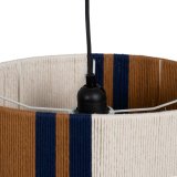 Loftslampe Papir Jern Striber 220-240 V 32,5 x 24,5 x 21 cm #4